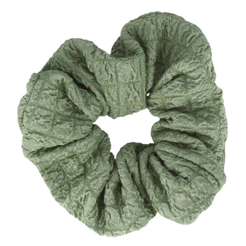 JCH Chouchou froissé Vert