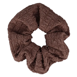JCH Chouchou froissé Marron