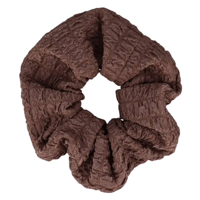 JCH Chouchou froissé Marron