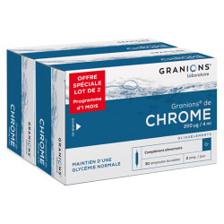 Granions Chrome lot de 2 x 30 ampoules