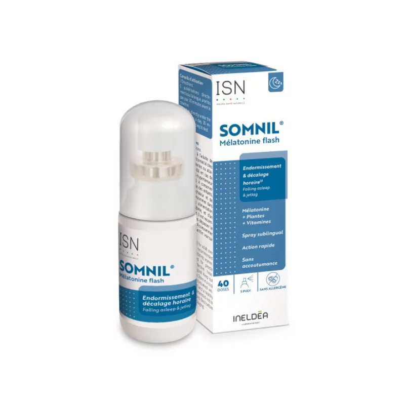 Ineldea Santé Naturelle Somnil Mélatonine Flash spray 20ml