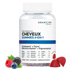 Granions Pro Keracys Cheveux gummies 4-en-1