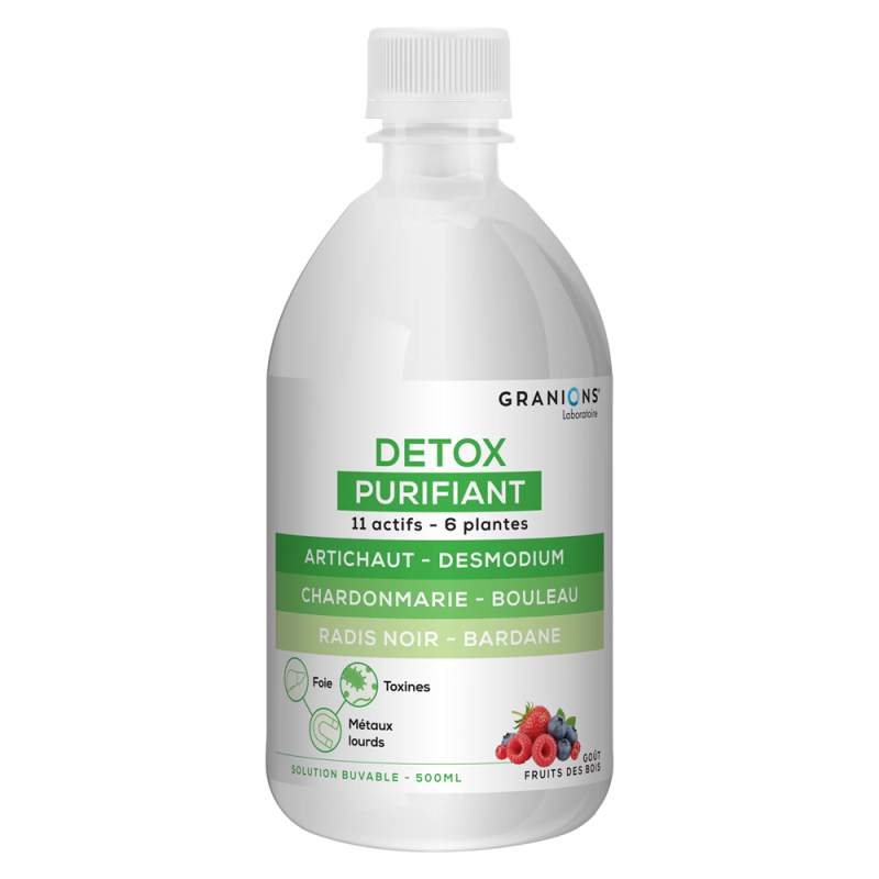 Granions Detox Purifiant Fruits des bois 500ml