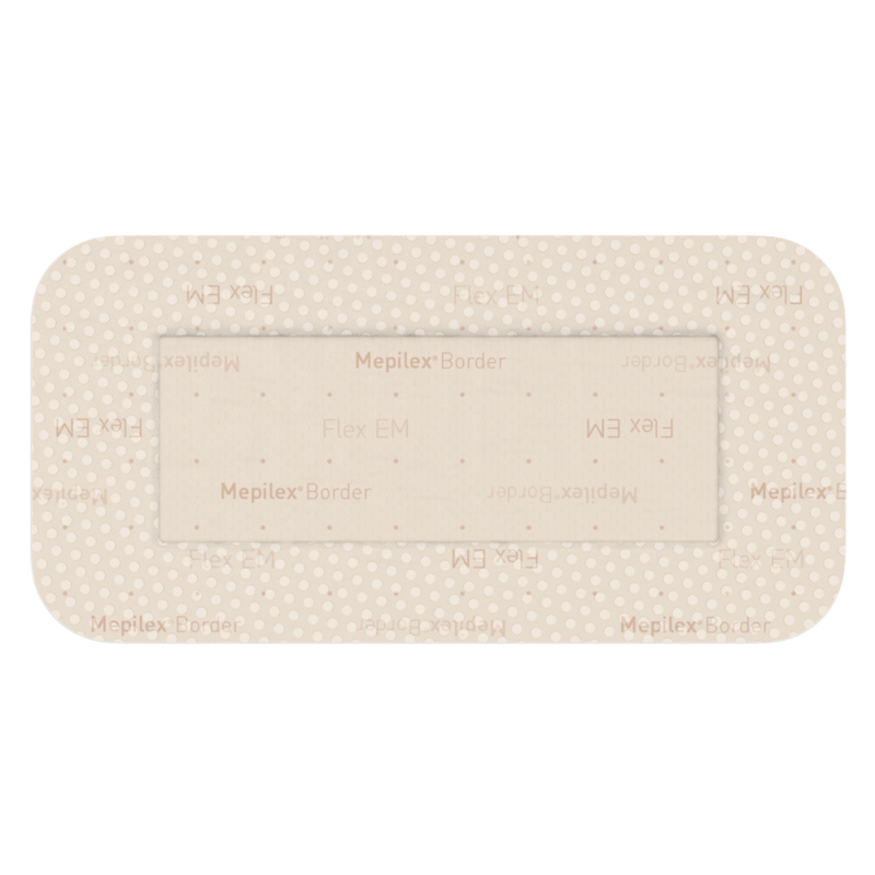 Mepilex Border Flex EM 6x12cm 10 pansements