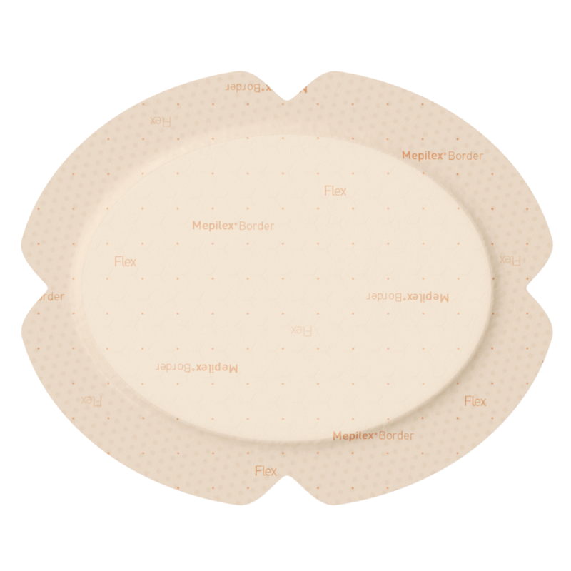 Mepilex Border Flex Oval 7,5cmx9,5cm 16 pièces