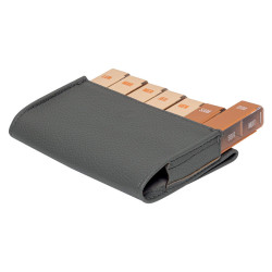 Horizane Pilulier semainier slim simili cuir