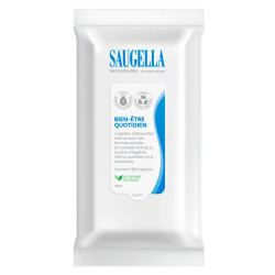 Saugella Dermoliquide 15 lingettes intimes