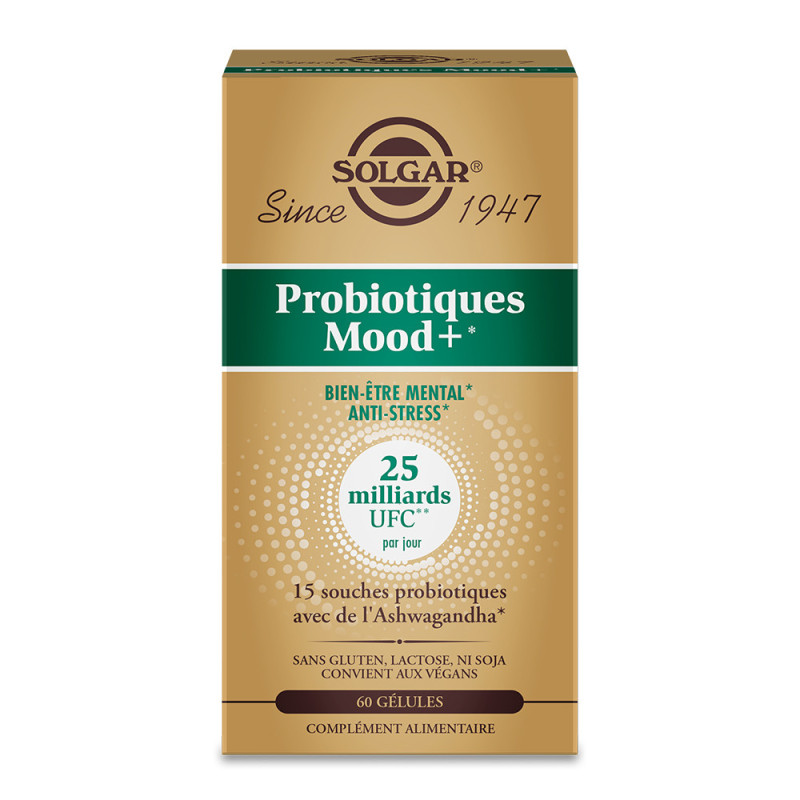 Solgar Probiotiques Mood+ 60 gélules