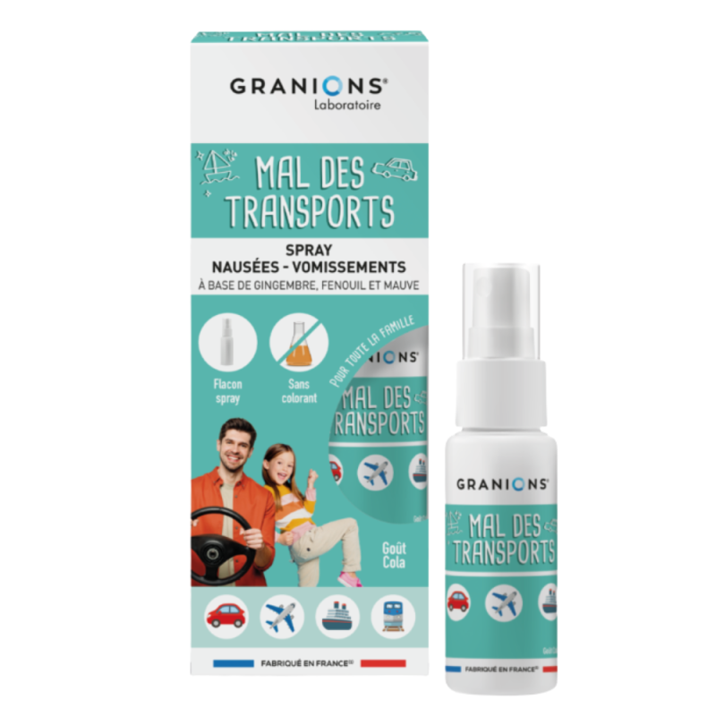 Granions Spray Mal des Transports 20ml