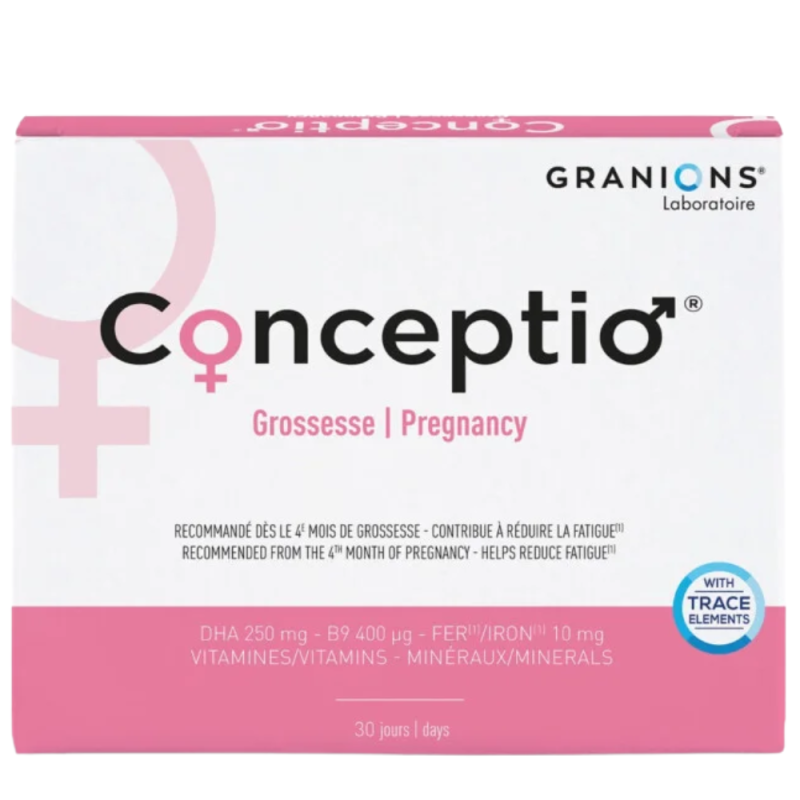 Granions Conceptio Grossesse Pregnancy 30 capsules + 30 gélules