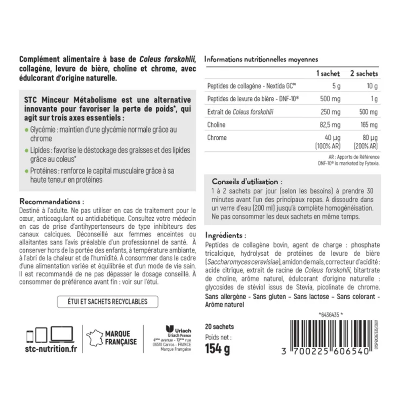 STC Nutrition Minceur...