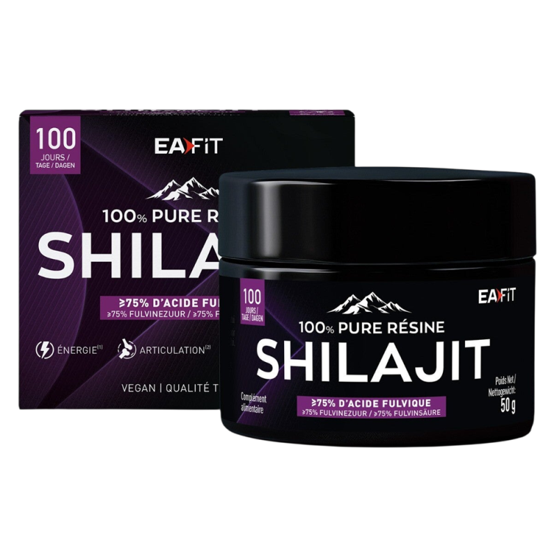 Eafit Shilajit 100% Pure Résine 50gr