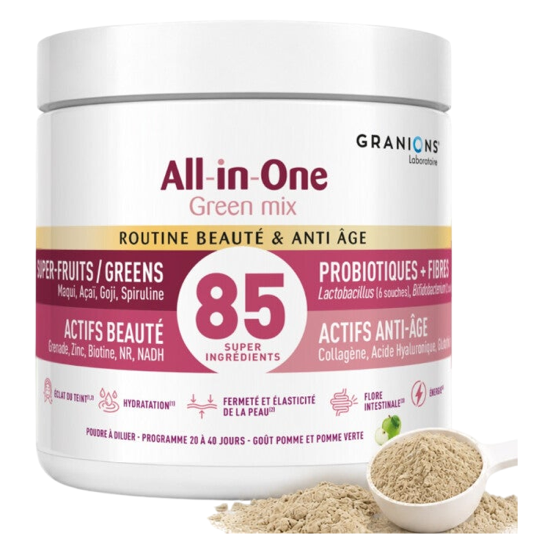 Granions All-in-one Green Mix Routine Beauté & Anti-âge 166gr