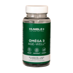 Humble+ Oméga 3 Age-Well 60 capsules