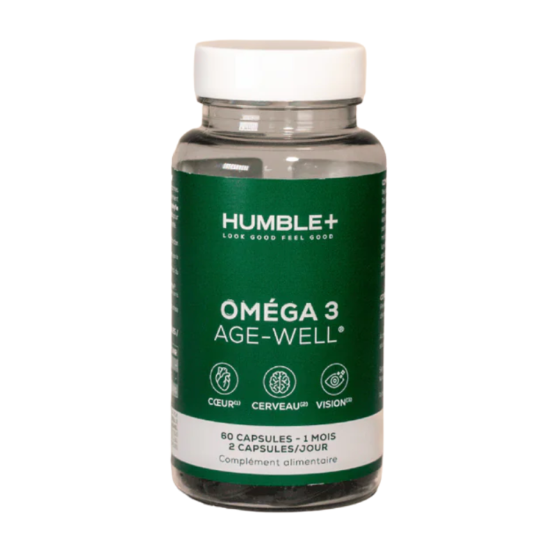 Humble+ Oméga 3 Age-Well 60 capsules