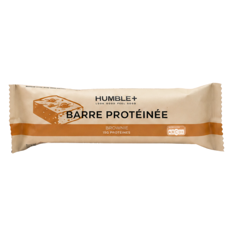 Humble+ Barre protéinée Brownie 50g