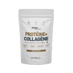 Humble+ Protéine + Collagène marin Café 600g