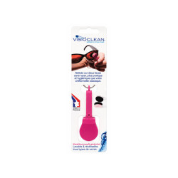Visioclean Pince nettoyante lunettes Fuchsia 1 unité