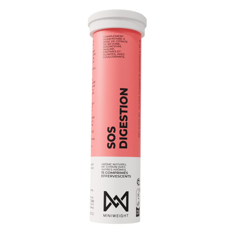 Miniweight SOS Digestion 15 comprimés effervescents