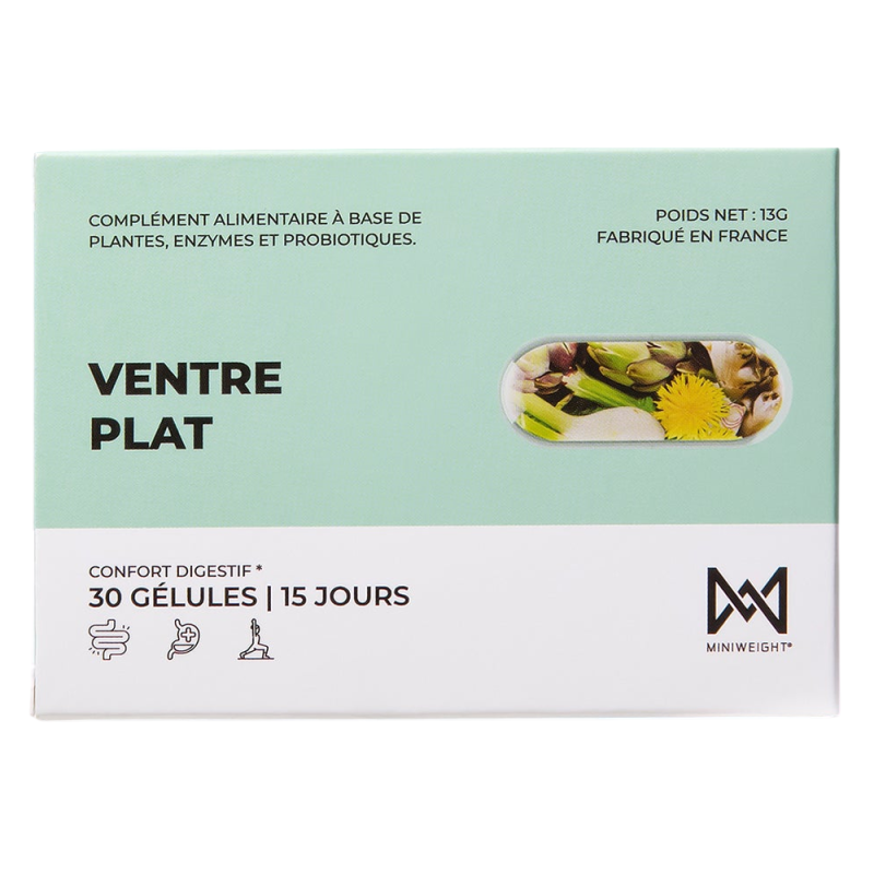 Miniweight Ventre Plat 30 gélules