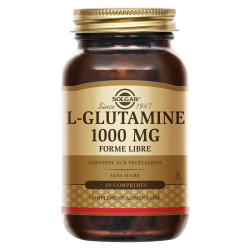 Solgar L-glutamine 1000mg 60 comprimés
