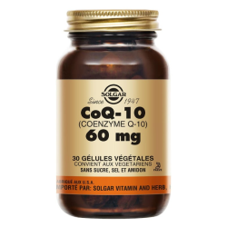 Solgar CoQ-10 60mg 30 gélules végétales