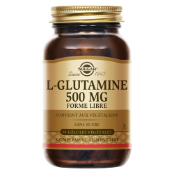 Solgar L-Glutamine 500mg 50 gélules végétales